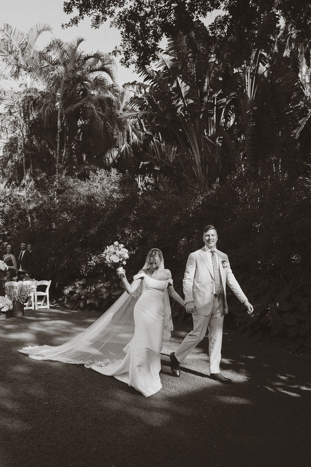 chic garden wedding